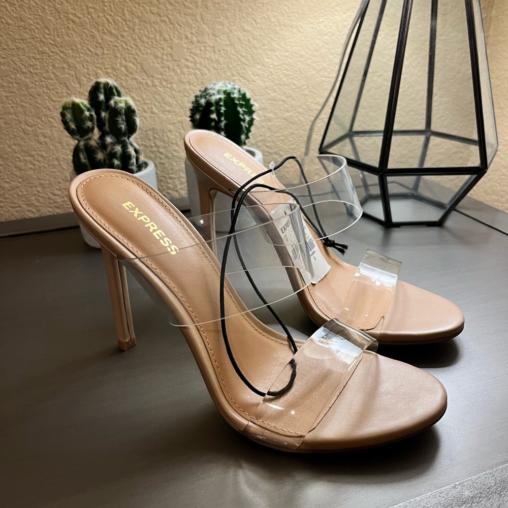 Express nude heels